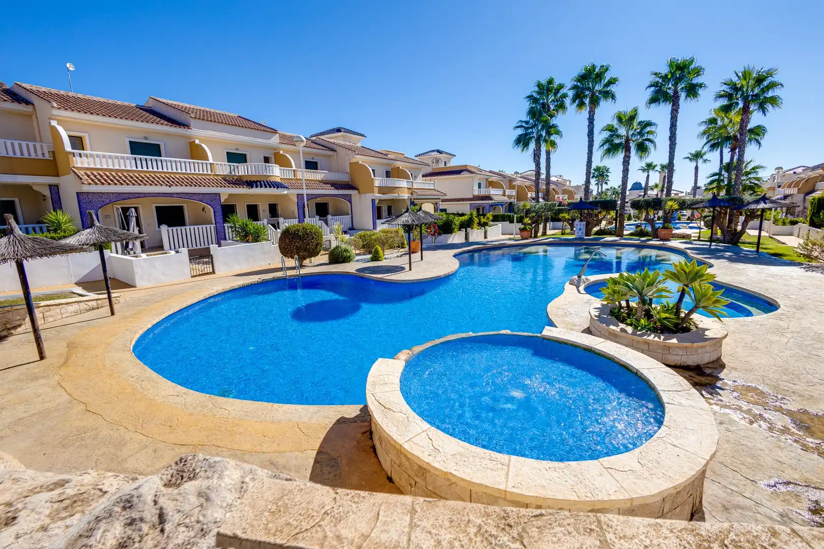 Swimming pool of Apartments for sale in Rojales  with Terrace and Community pool