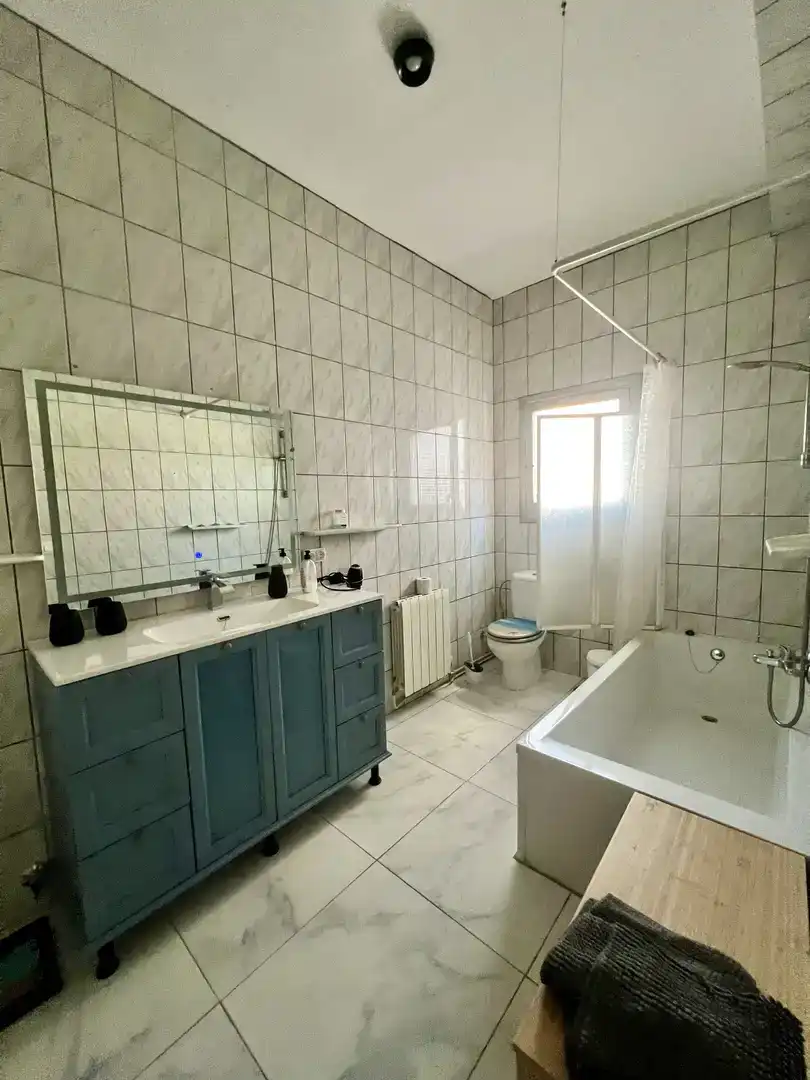 Bany de Casa o xalet de lloguer en Finestrat amb Aire condicionat i Piscina