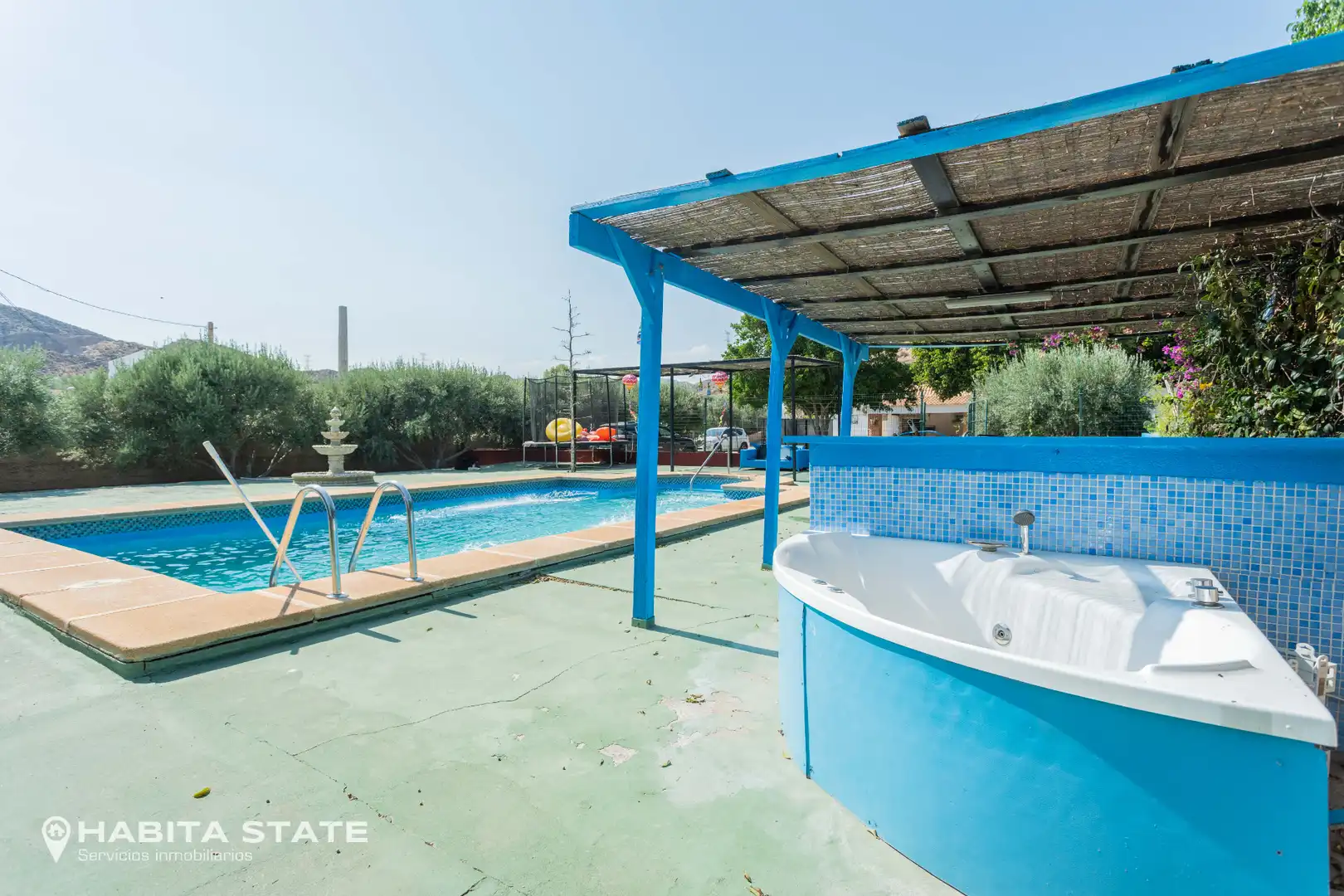 Piscina de Casa o xalet en venda en Gádor amb Aire condicionat, Jardí privat i Piscina