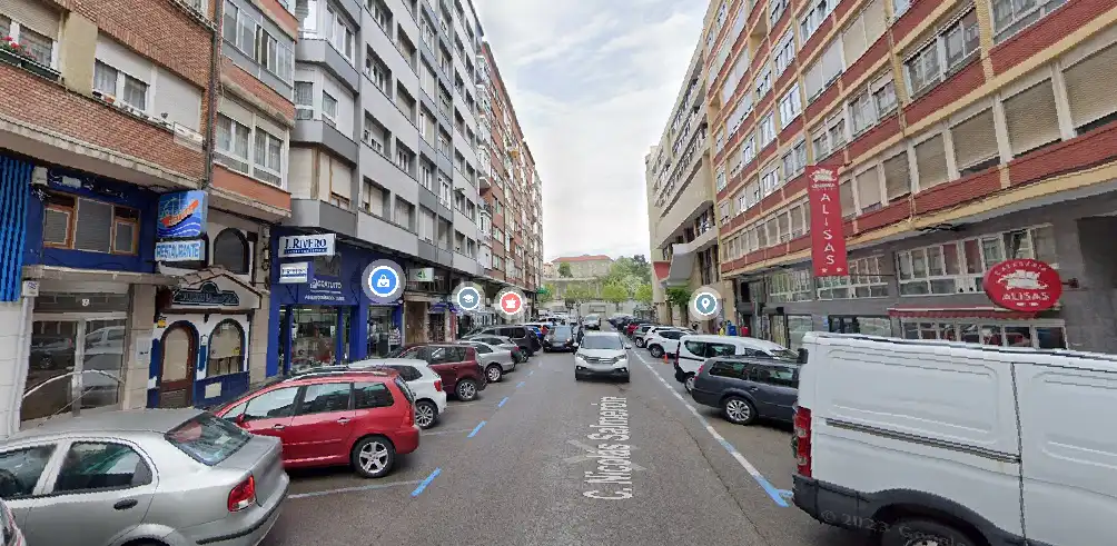 Vista exterior de Pis de lloguer en Santander amb Moblat i Forn