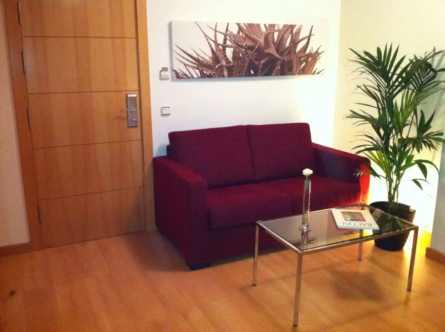 Sala de estar de Estudio de alquiler en Las Rozas de Madrid con Aire acondicionado