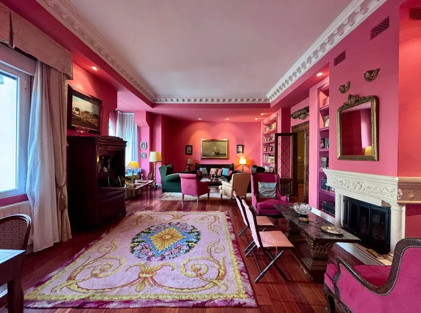 Sala de estar de Piso en venta en Salamanca con Jardín privado y Parquet