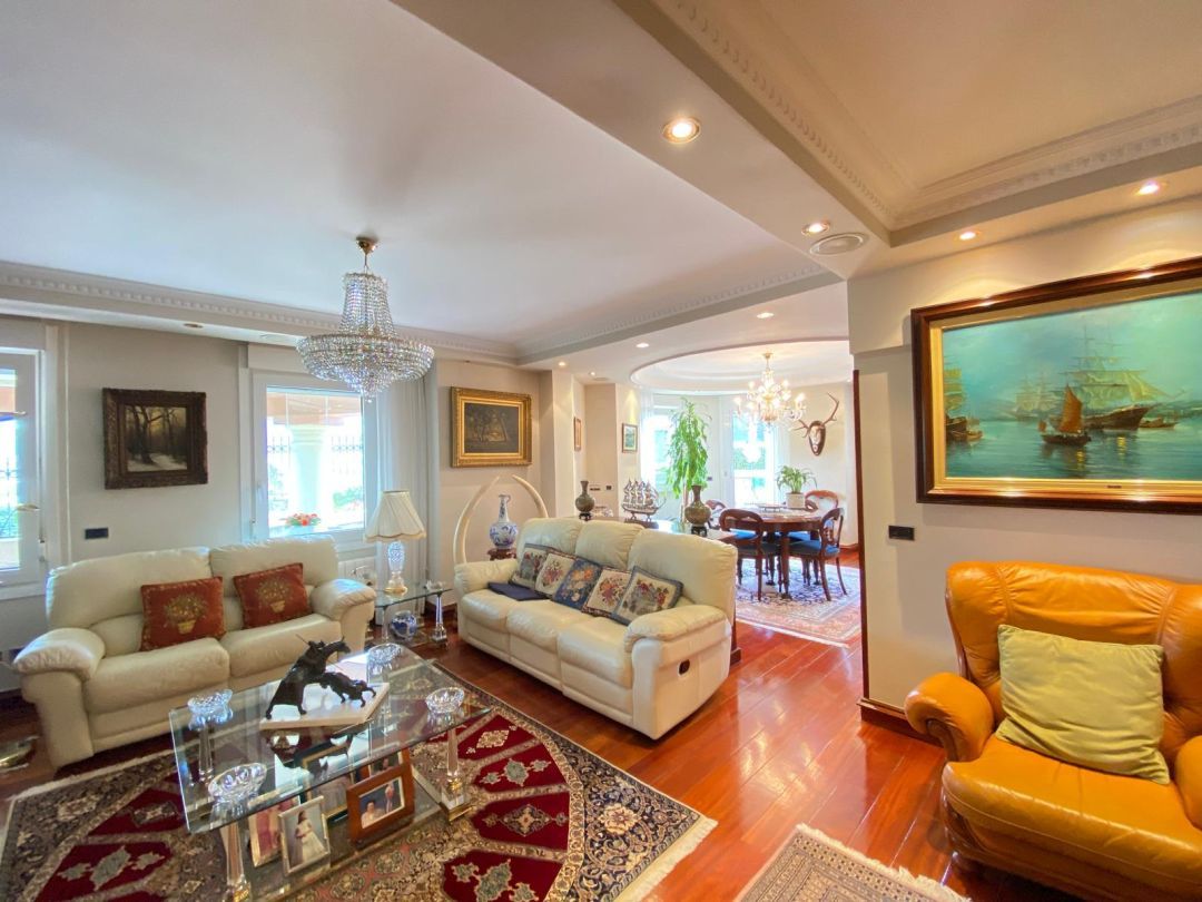 Living room of Flat for sale in Getxo   with Heating, Private garden and Terrace