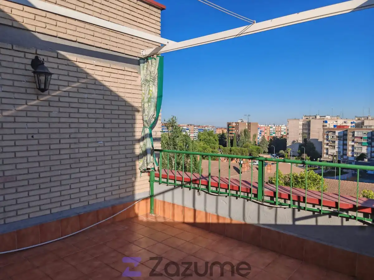 Terrace of Flat for rent in Alcorcón  with Air Conditioner, Heating and Terrace