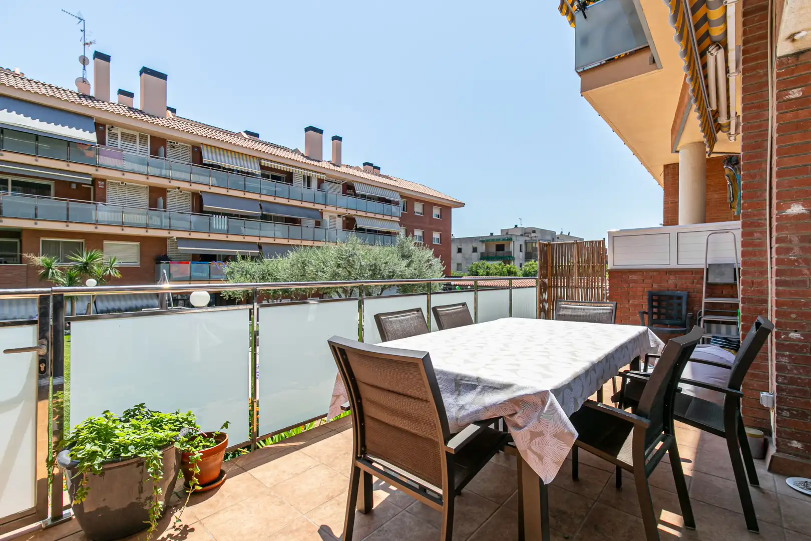 Terraza de Dúplex en venta en Sant Feliu de Llobregat con Aire acondicionado, Terraza y Piscina comunitaria