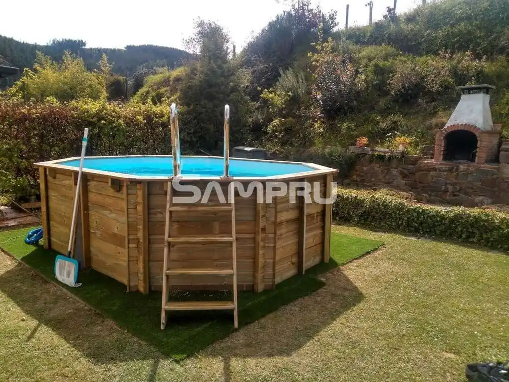 Piscina de Casa adosada en venta en Bergara con Calefacción, Jardín privado y Trastero