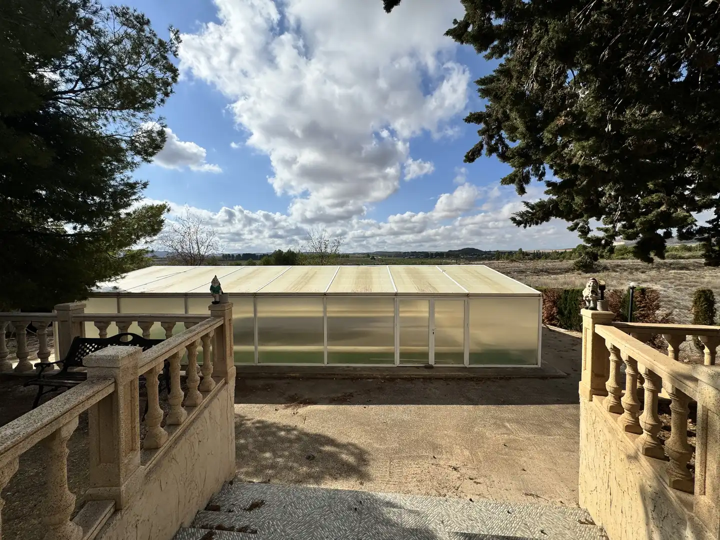 Terrassa de Casa o xalet en venda en Caravaca de la Cruz amb Aire condicionat, Jardí privat i Traster