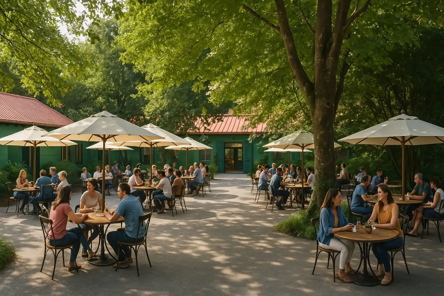 Terrassa de Local de lloguer en Liendo