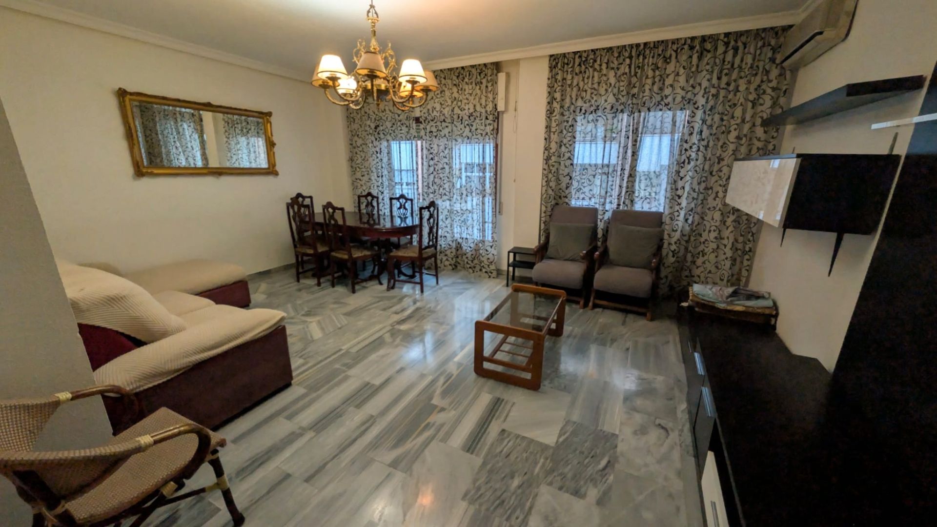 Bedroom of Flat to rent in Ciudad Real Capital  with Air Conditioner, Terrace and Furnished