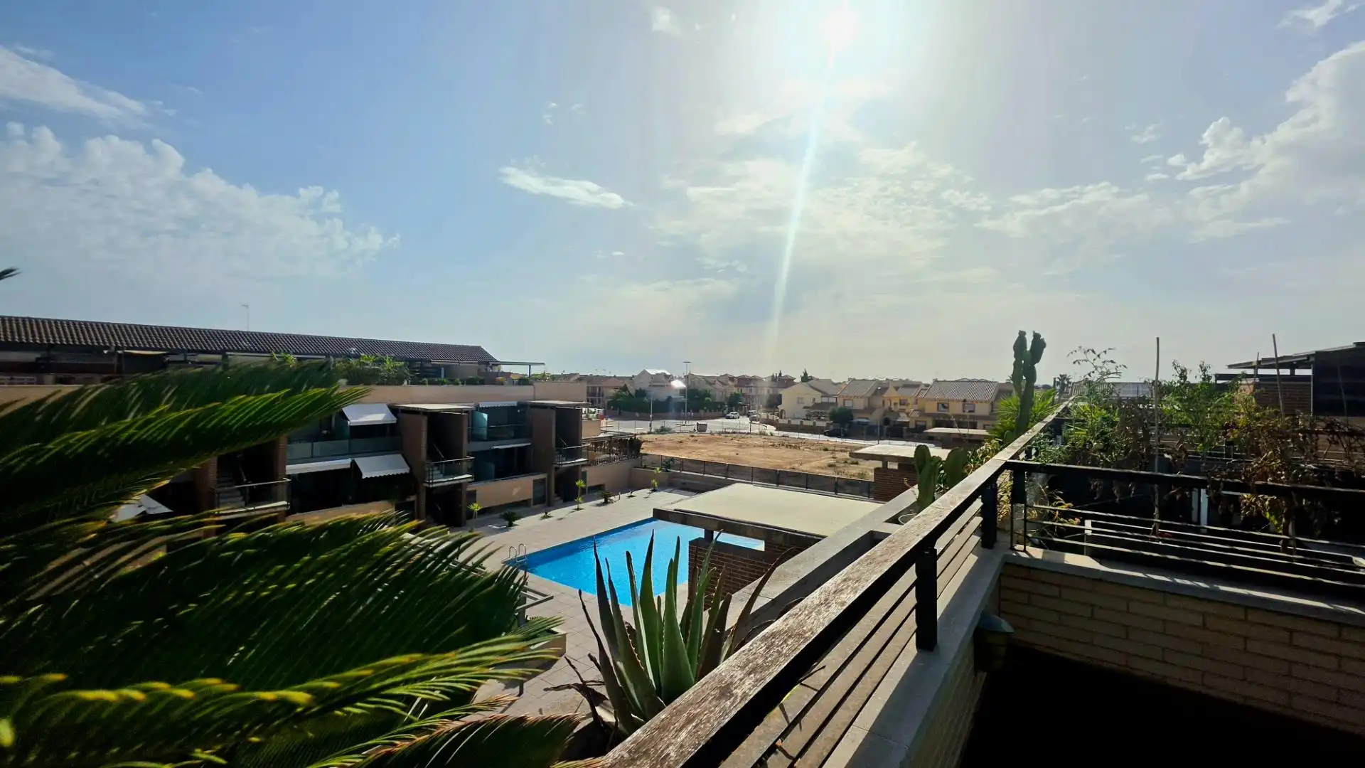 Swimming pool of Attic for sale in San Javier  with Air Conditioner, Private garden and Terrace