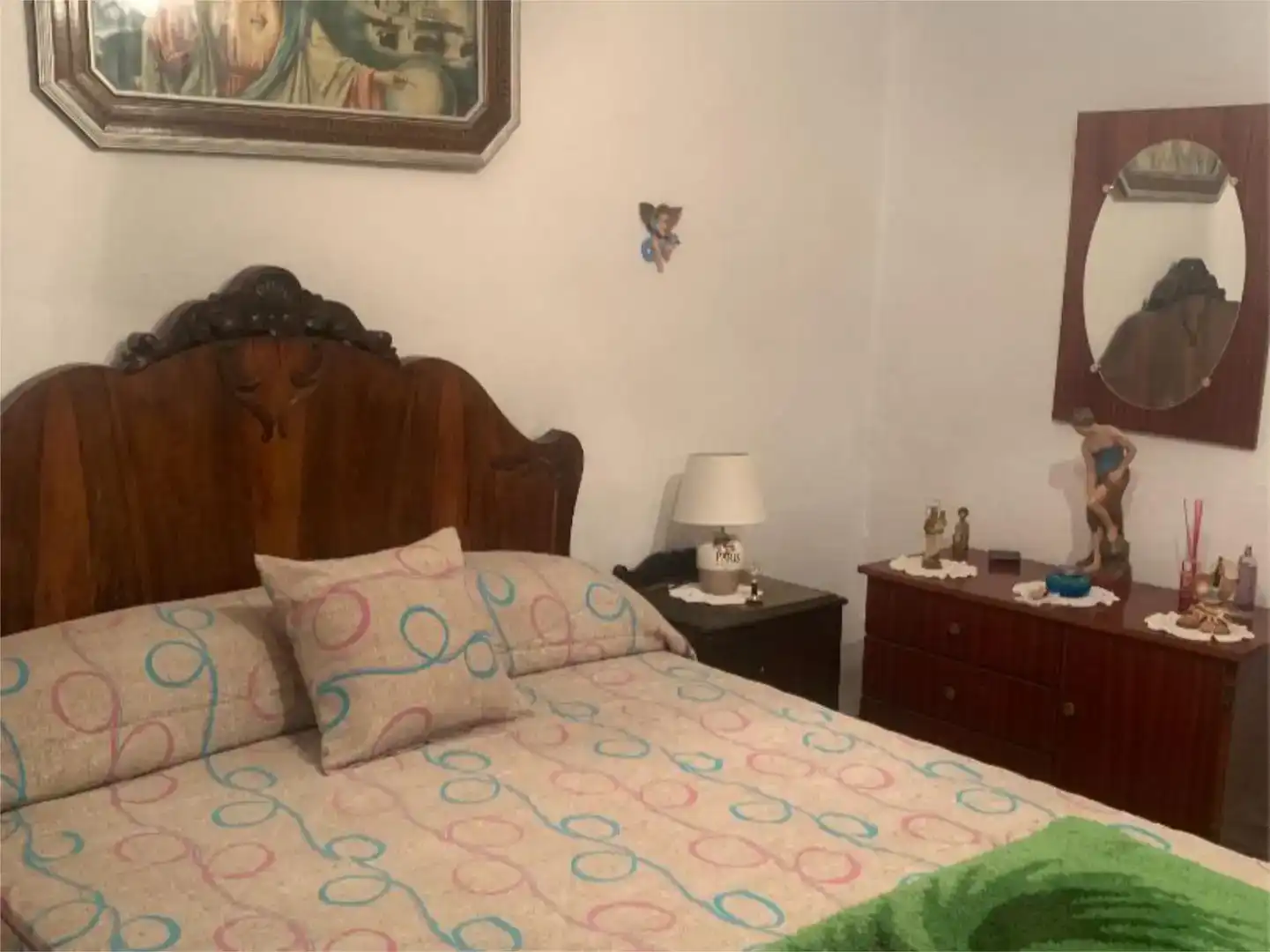 Habitación de Casa adosada en venta en Monreal del Llano con Amueblado