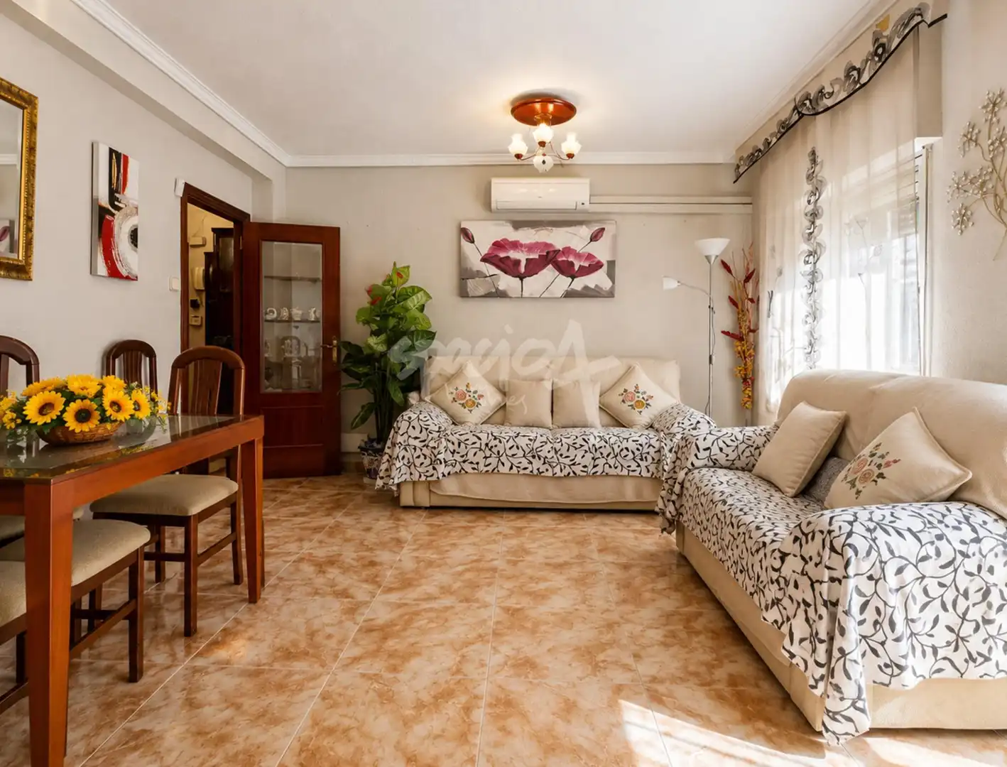 Sala de estar de Piso en venta en Villaverde