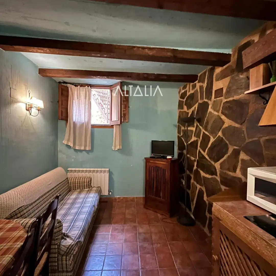 Sala de estar de Casa o chalet en venta en Villar de Olalla con Terraza y Amueblado