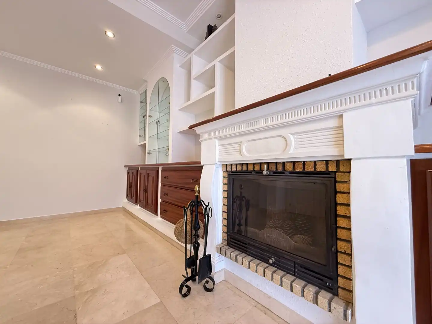 Sala de estar de Casa adosada en venta en Aljaraque con Trastero y Amueblado
