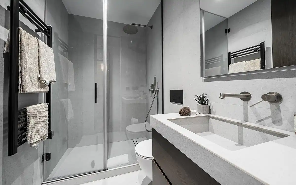Baño de Ático en venta en Alfarnate con Aire acondicionado