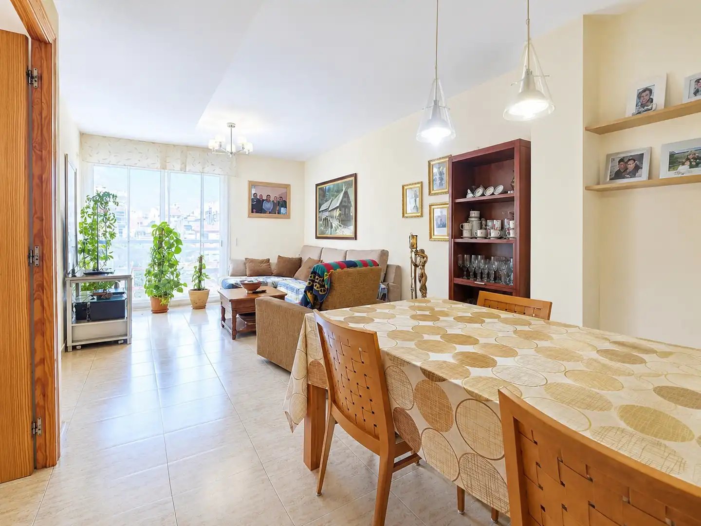 Esszimmer von Wohnung zum Verkauf in La Ràpita mit Klimaanlage, Terrasse und Abstellraum