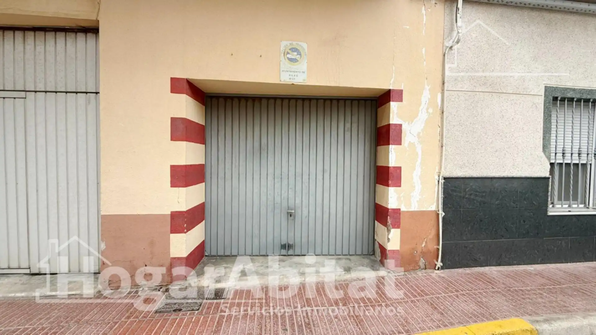 Parking of Flat for sale in Piles  with Air Conditioner, Heating and Storage room