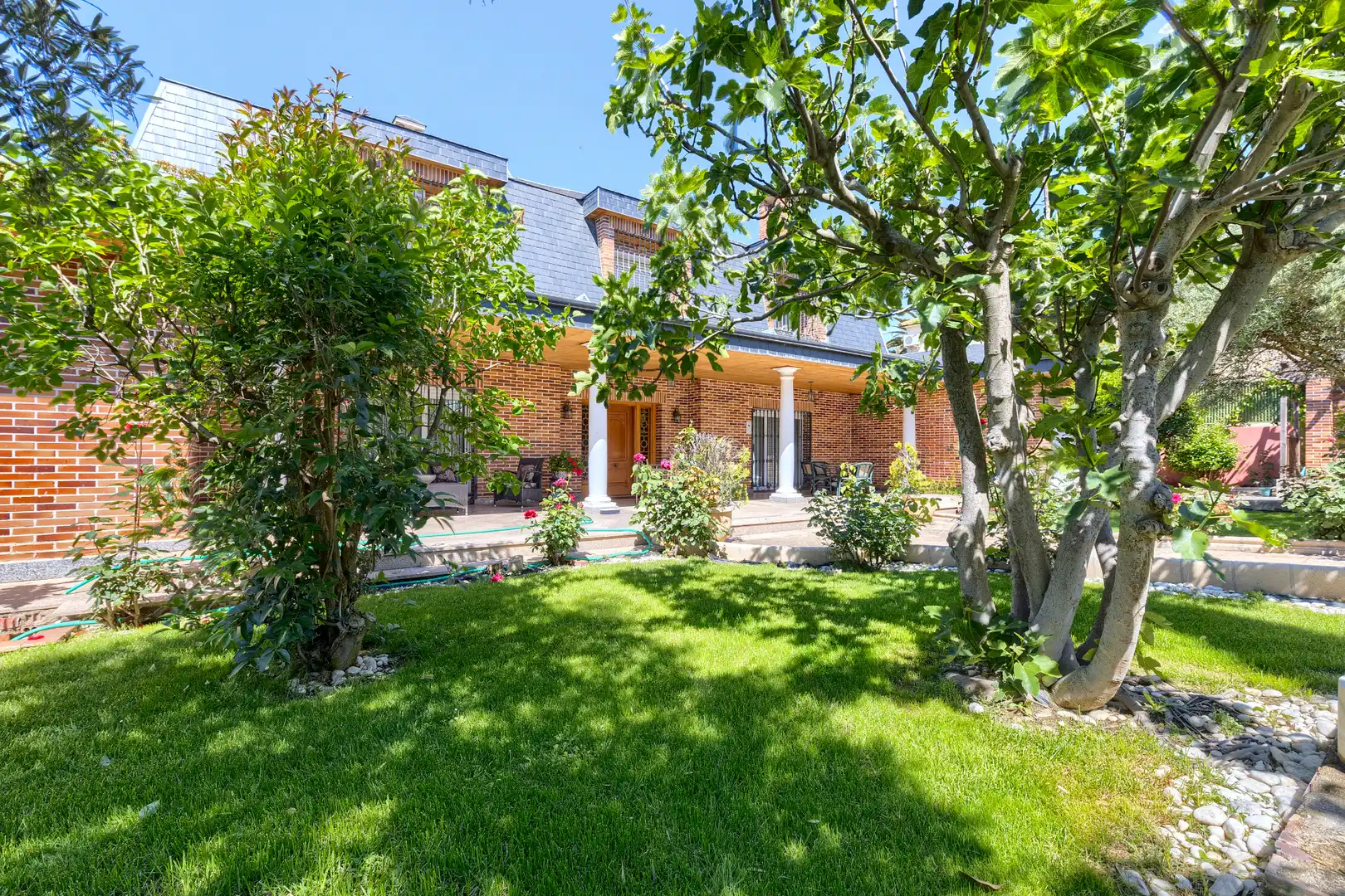 Jardín de Casa o chalet en venta en Villalbilla con Aire acondicionado, Calefacción y Jardín privado