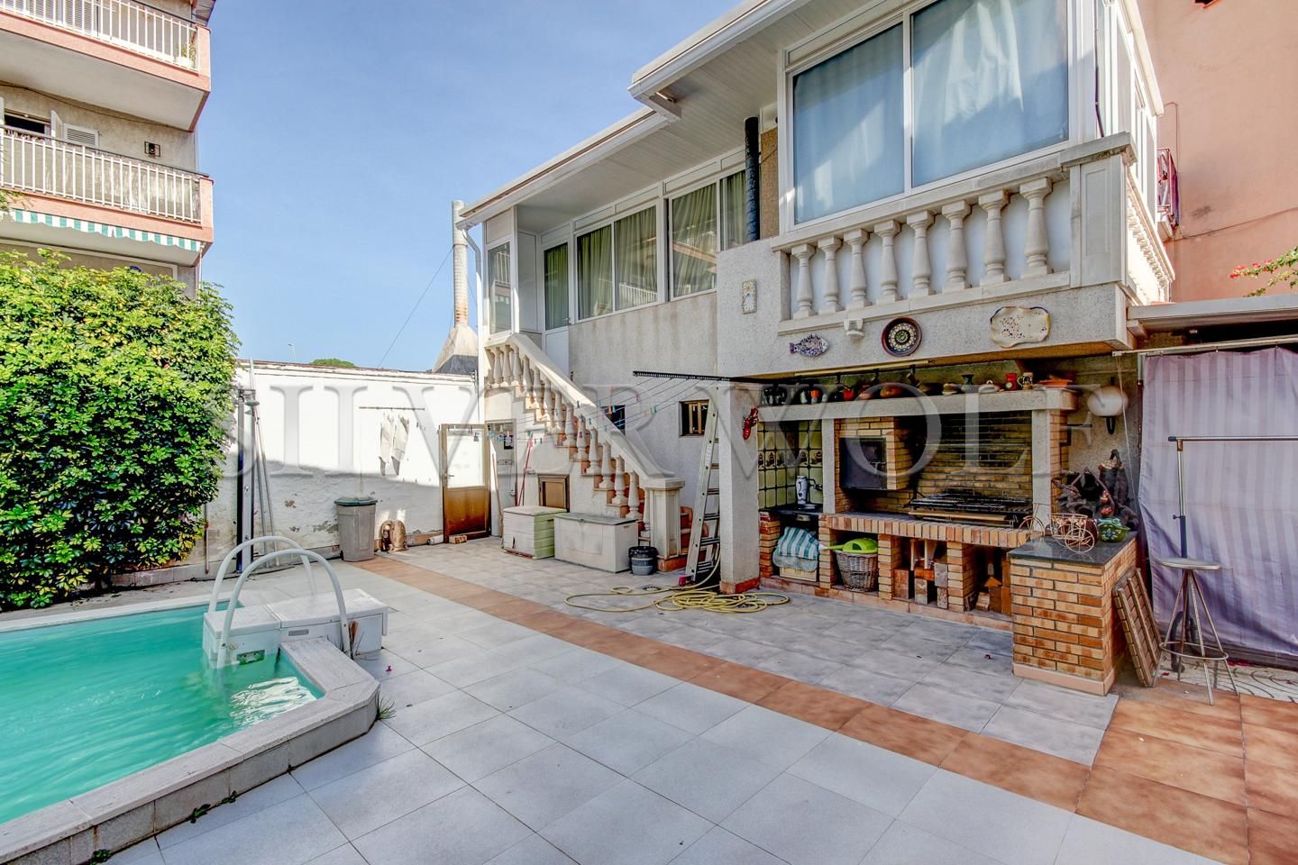 Terrassa de Casa o xalet en venda en Castelldefels amb Calefacció, Jardí privat i Terrassa