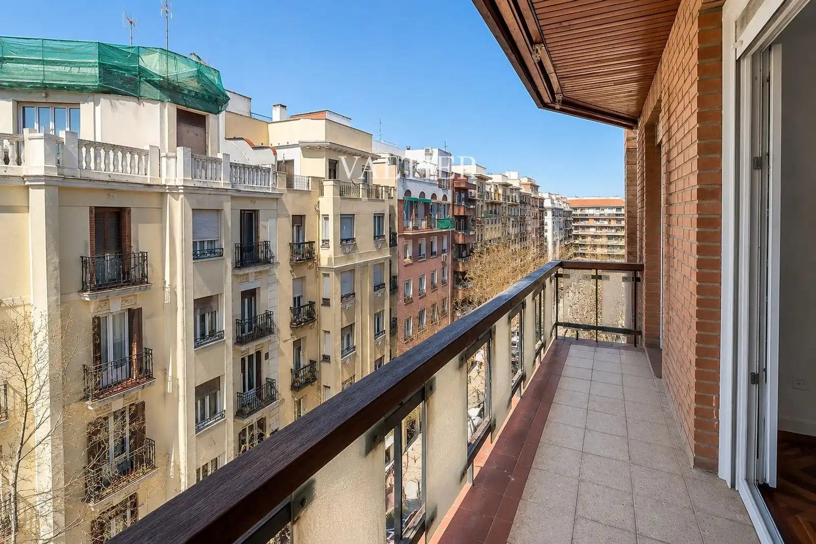 Vista exterior de Piso de alquiler en Madrid con Aire acondicionado, Terraza y Amueblado