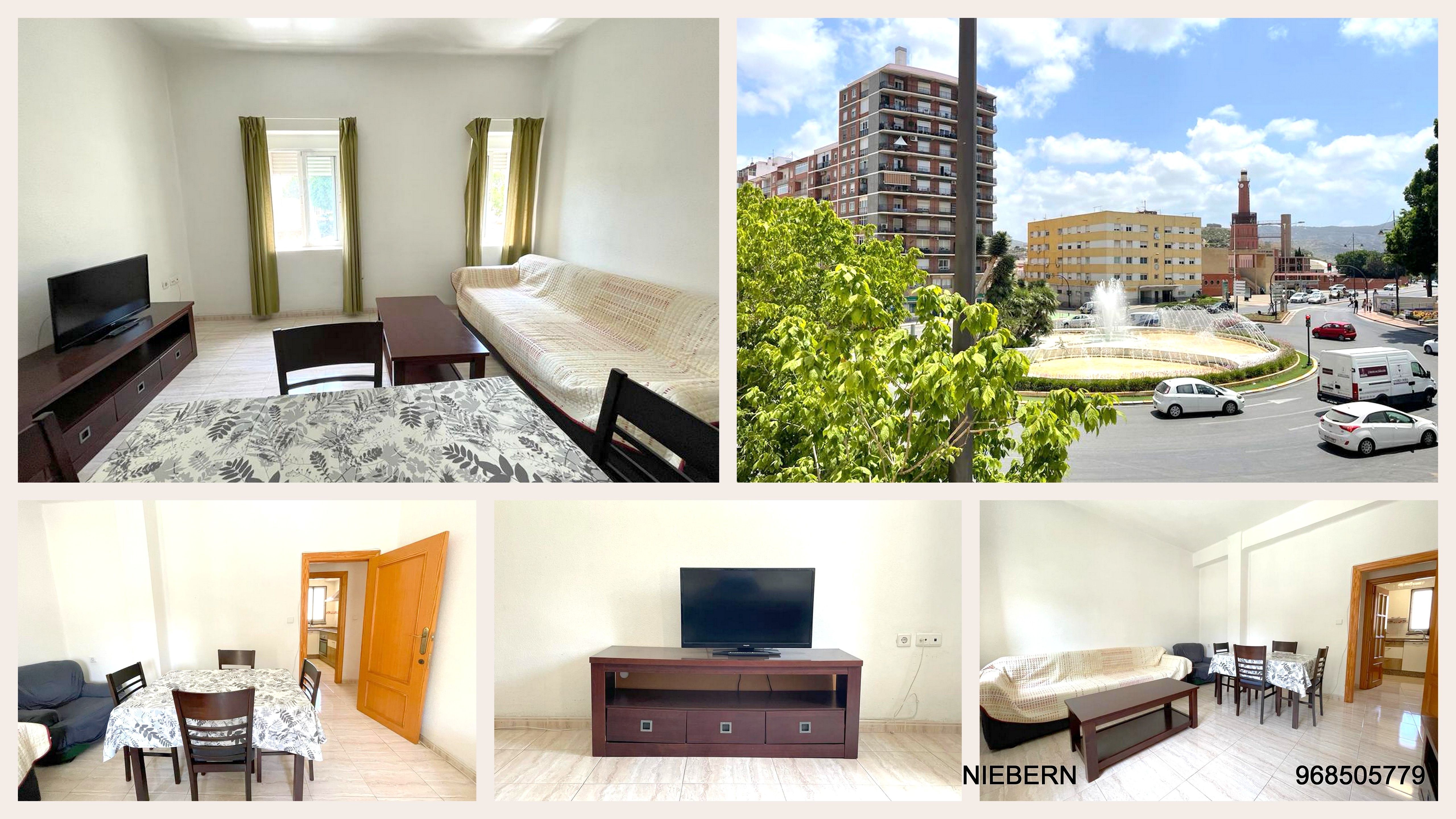 Exterior view of Flat to rent in Cartagena  with Furnished, Oven and Washing machine