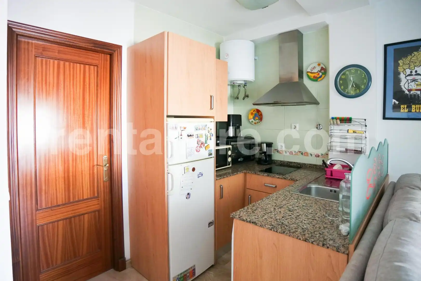 Kitchen of Attic for sale in Jerez de la Frontera  with Air Conditioner, Terrace and Furnished