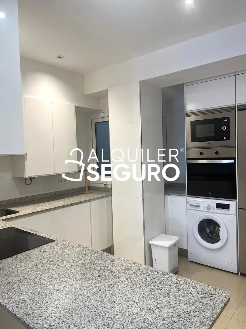 Cocina de Piso de alquiler en Langreo con Calefacción, Trastero y Amueblado
