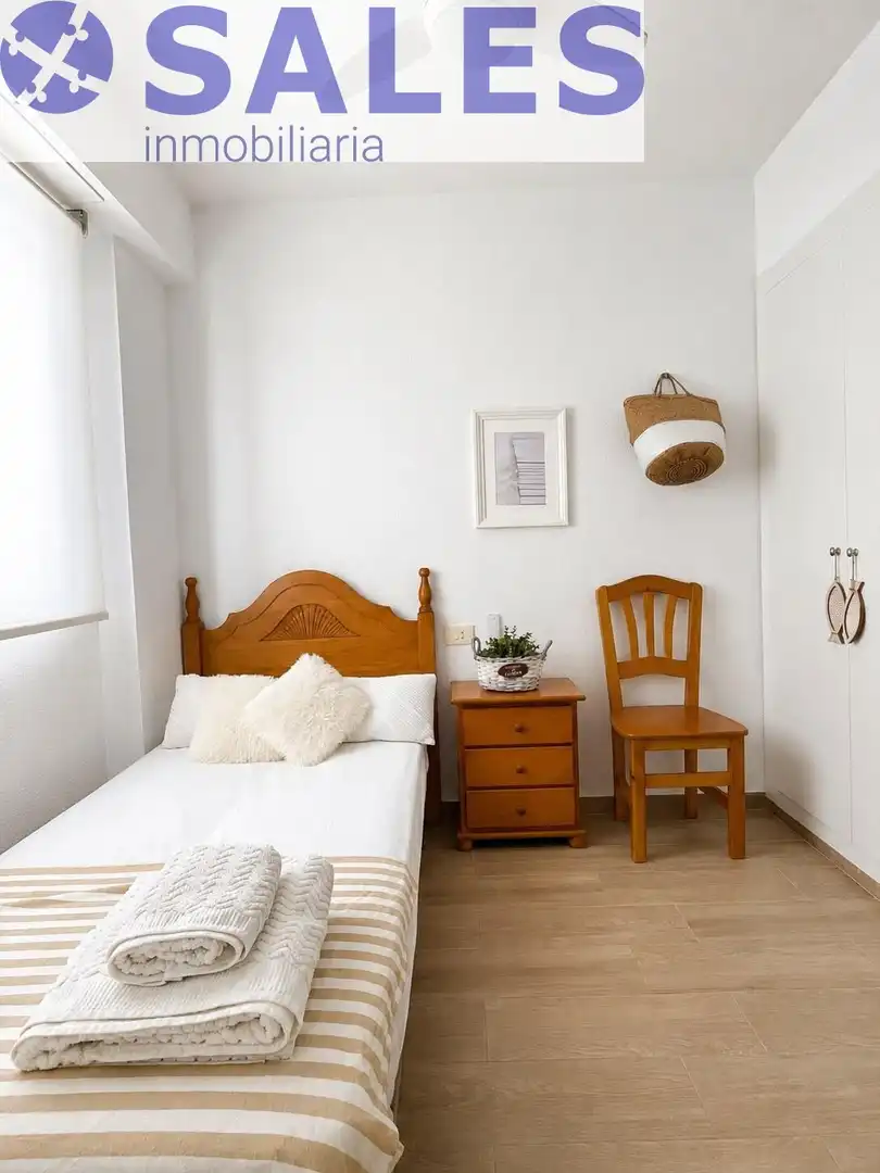 Schlafzimmer von Wohnungen zur Miete in Sueca mit Terrasse und Möbliert