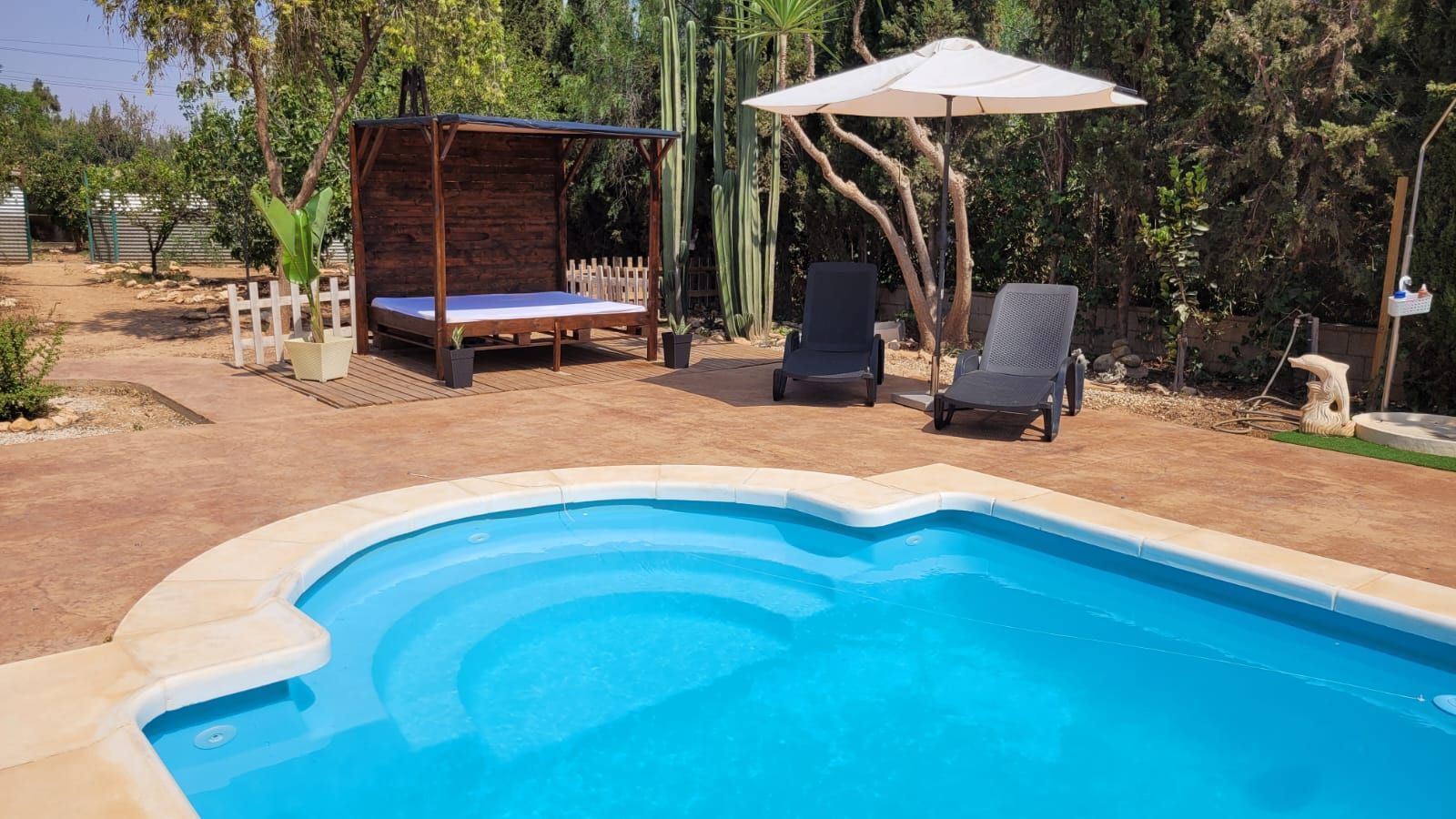 Piscina de Finca rústica en venda en Cartagena amb Aire condicionat, Calefacció i Jardí privat