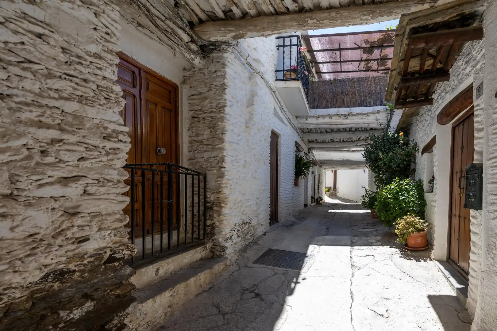 Vista exterior de Casa o chalet en venta en Bubión con Trastero y Balcón
