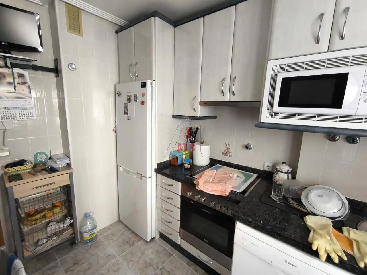 Cocina de Piso en venta en San Andrés del Rabanedo con Calefacción, Terraza y Trastero