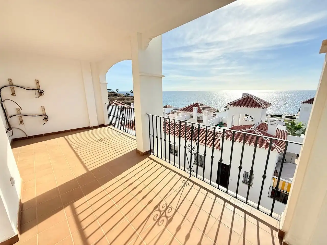 Terrasse von Maisonette zum Verkauf in Torrox mit Gemeinschaftspool