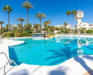 Swimming pool of Apartment for sale in Torremolinos  with Air Conditioner, Terrace and Balcony