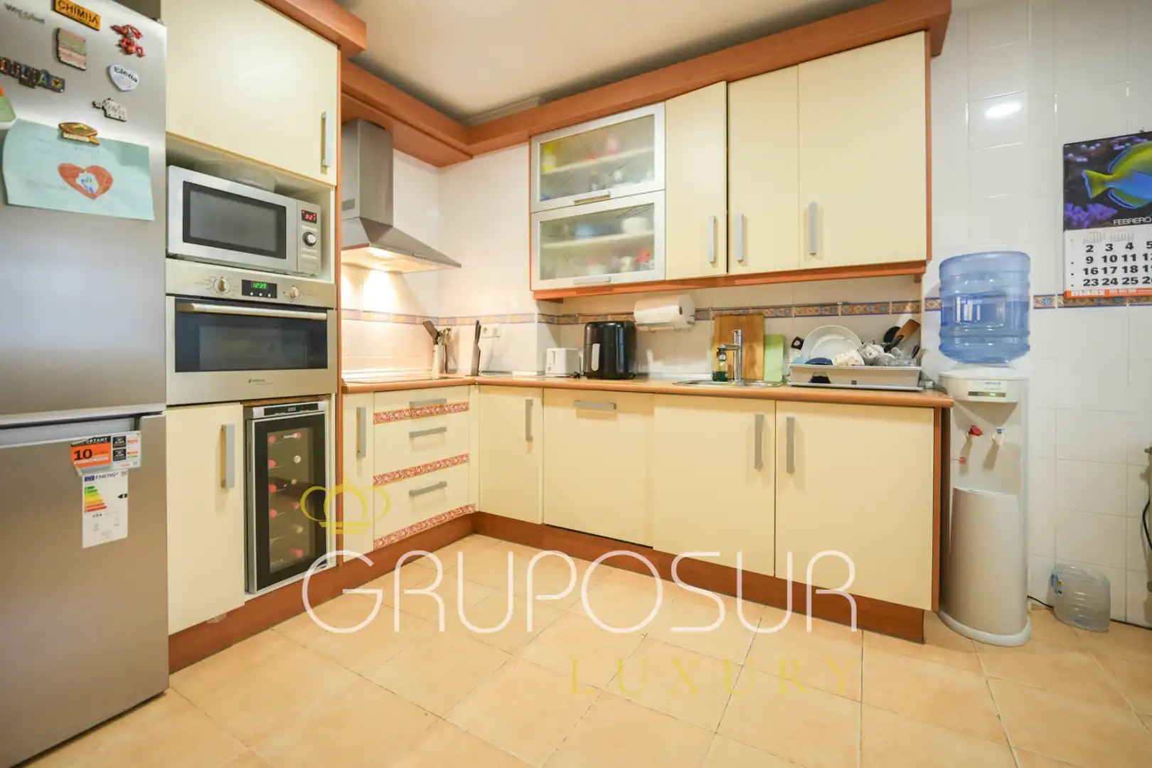 Cocina de Casa adosada en venta en Boecillo con Calefacción, Jardín privado y Parquet