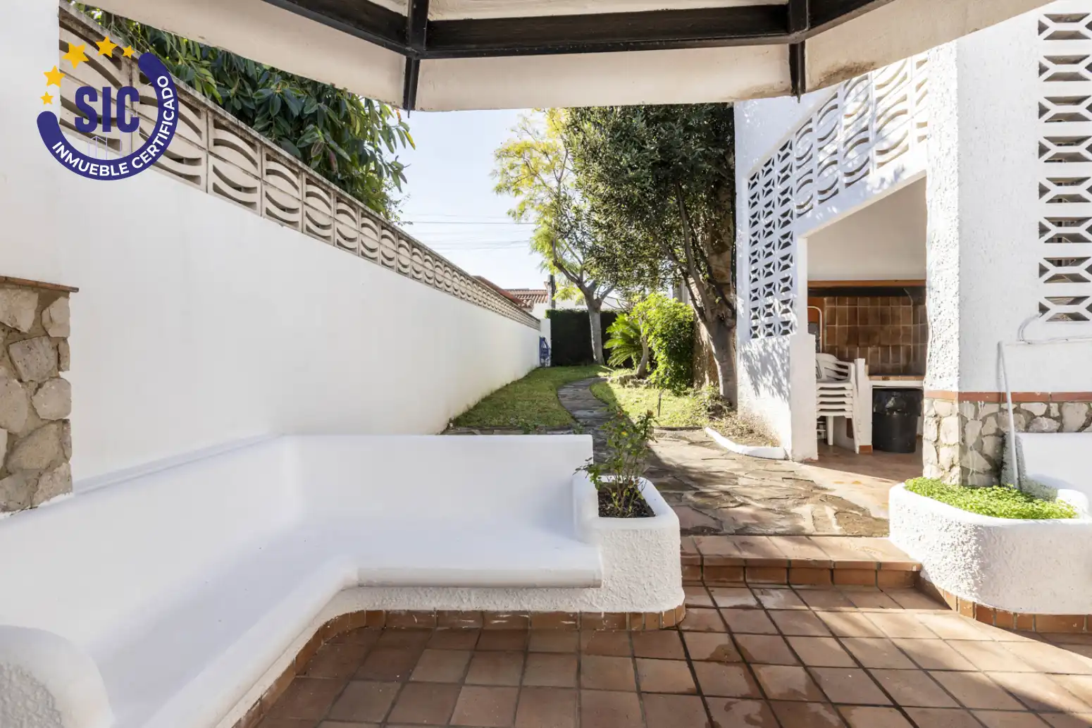 Garden of Houses for sale in L'Eliana  with Air Conditioner, Heating and Private garden