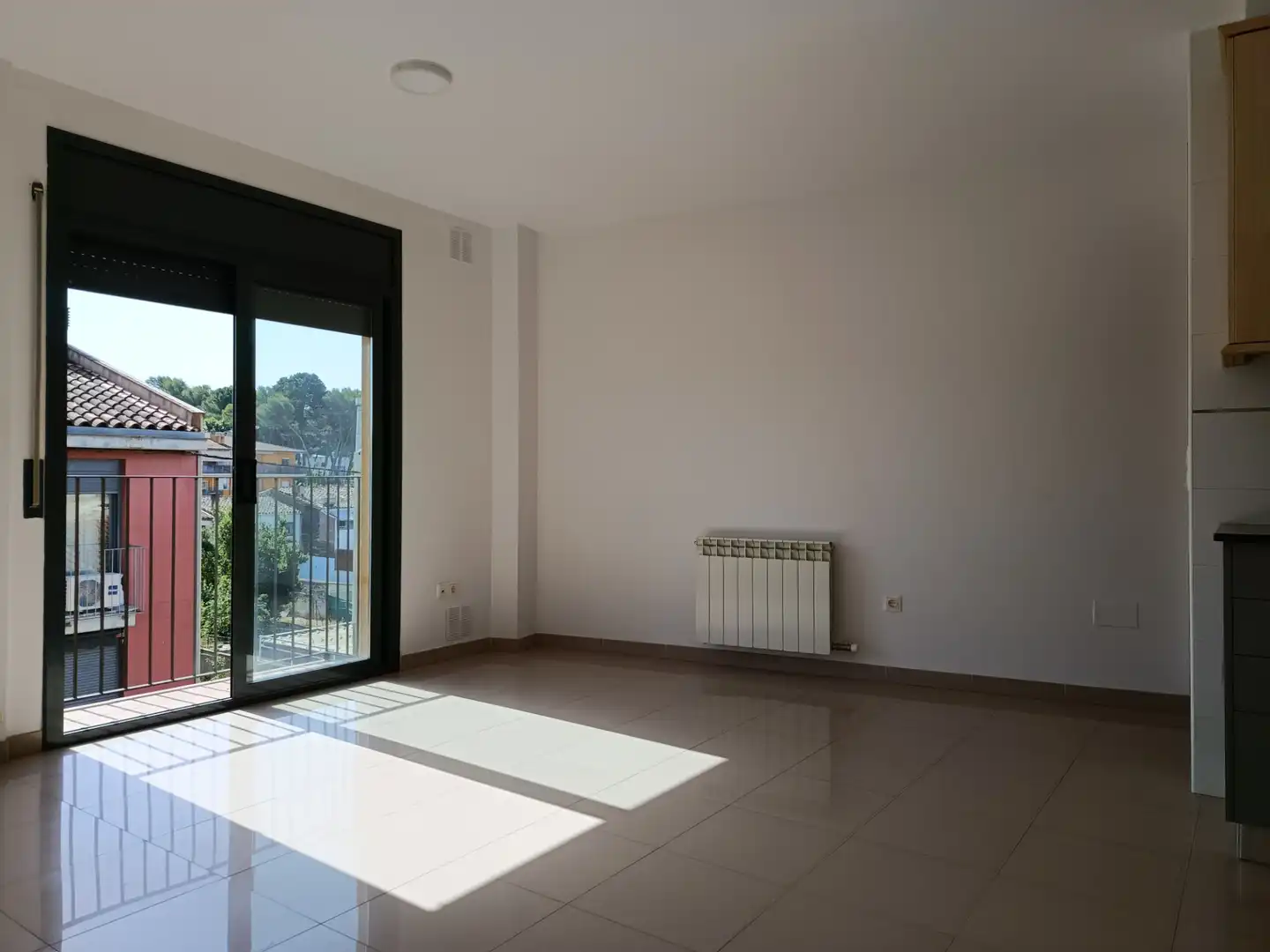 Sala de estar de Piso de alquiler en Caldes de Malavella con Calefacción y Balcón