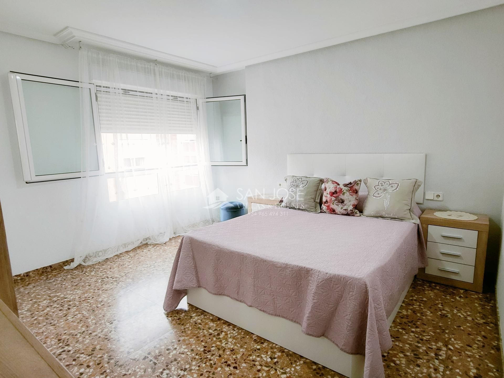 Bedroom of Flat for sale in Aspe  with Terrace, Storage room and Balcony