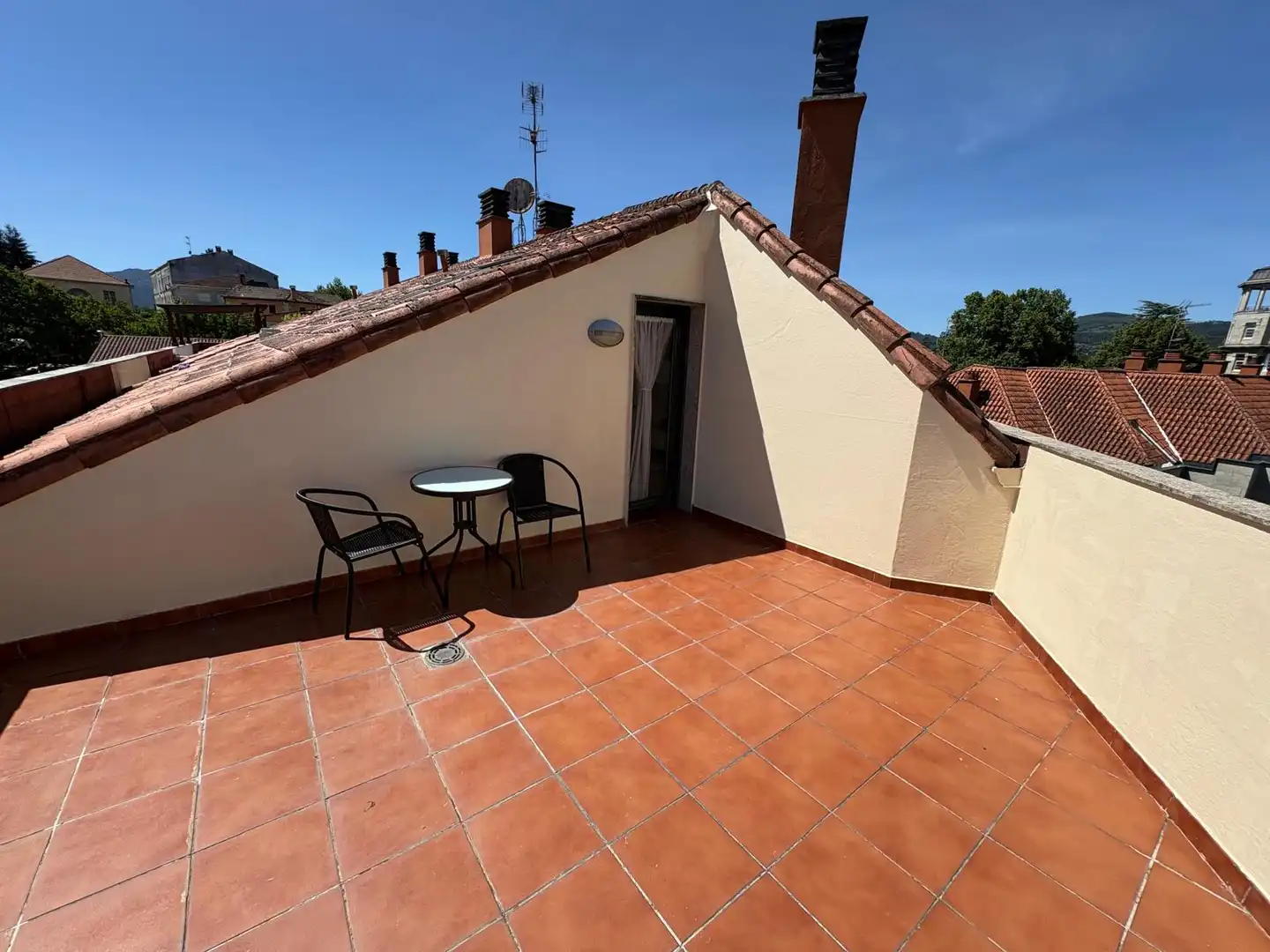 Terraza de Ático de alquiler en Mondariz-Balneario con Calefacción, Terraza y Trastero