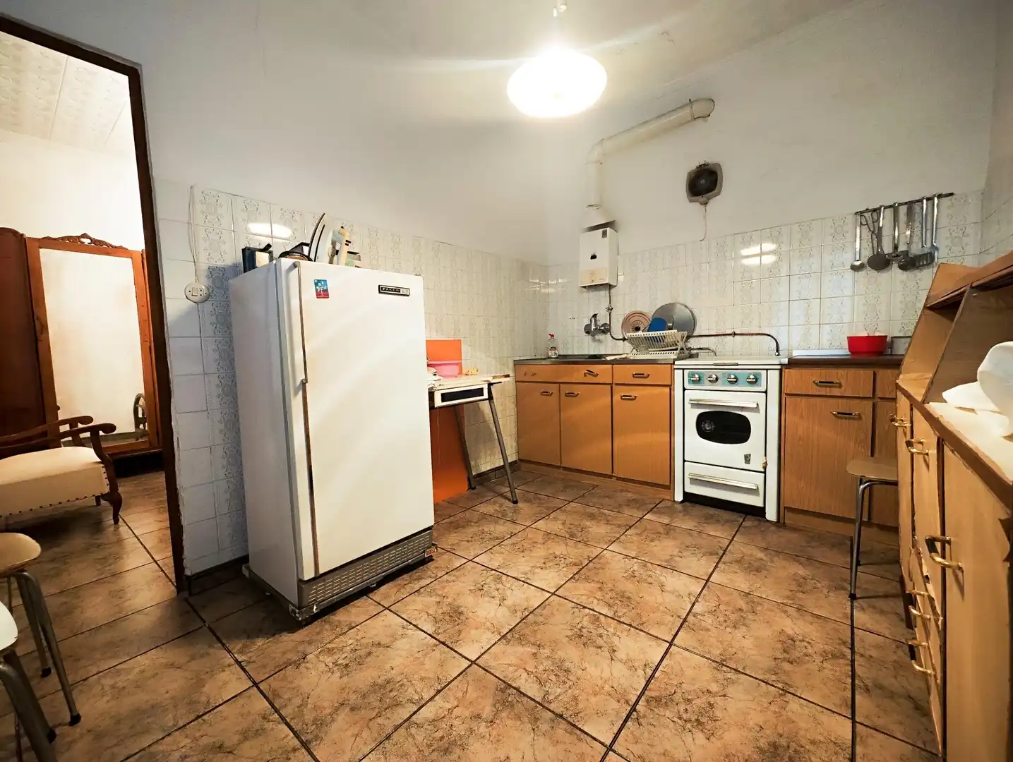 Kitchen of Houses for sale in Puertollano  with Storage room, Furnished and Internet