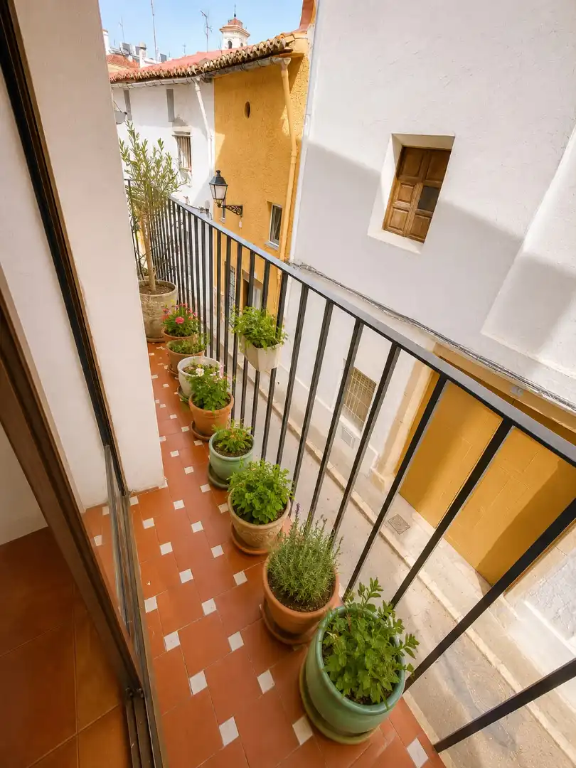 Balcony of Flat for sale in Chiva  with Air Conditioner, Oven and Balcony
