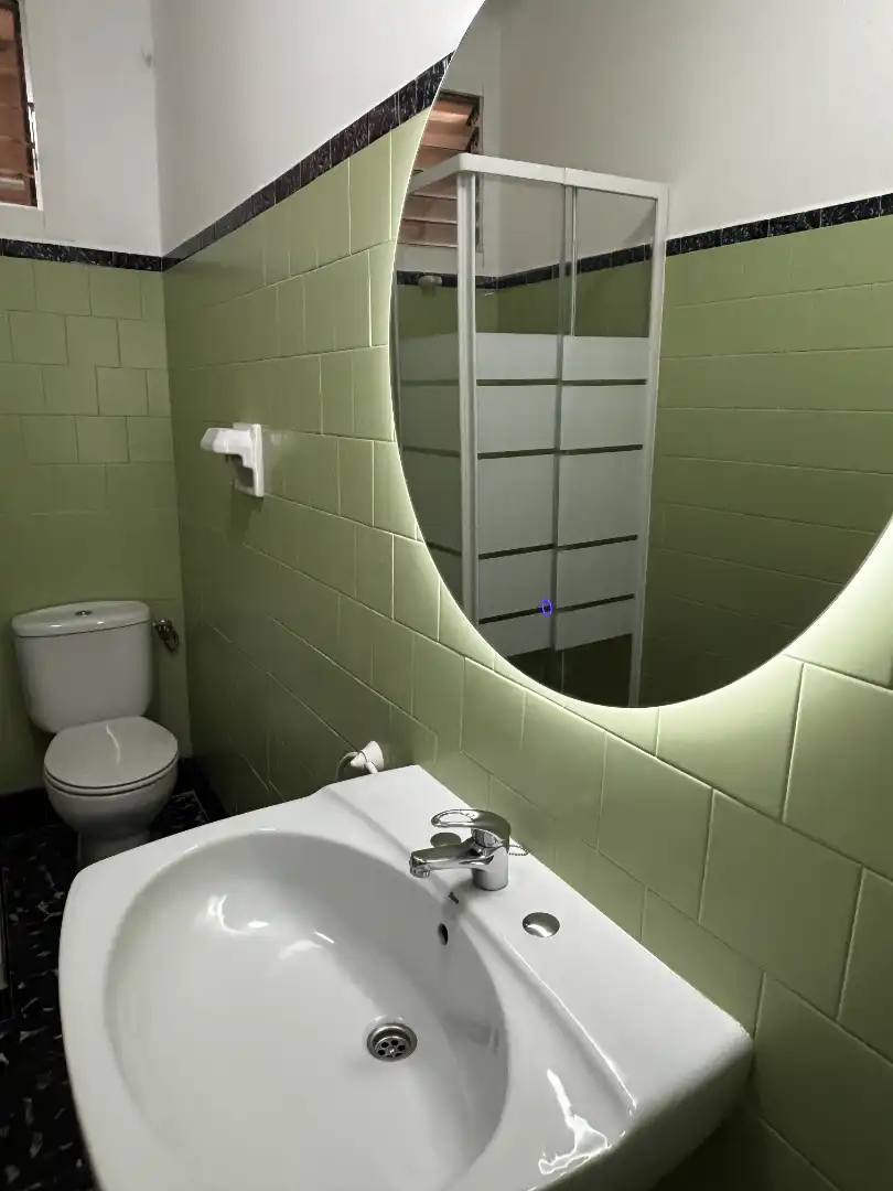 Bathroom of Flat for sale in Terrassa  with Heating, Parquet flooring and Terrace