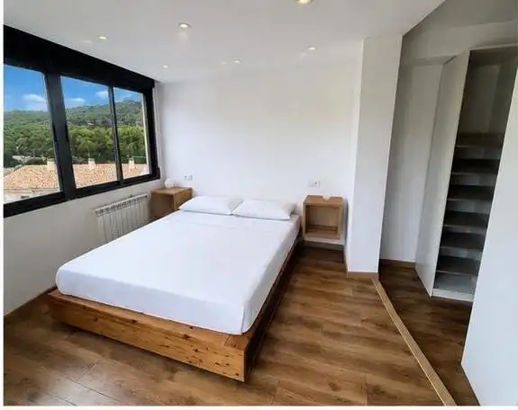 Schlafzimmer von Dachboden zum Verkauf in Náquera mit Privatgarten, Möbliert und Balkon