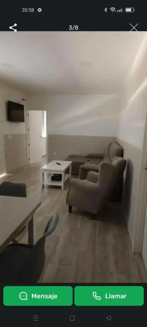 Wohnzimmer von Erdgeschoss zur Miete in Córdoba mit Klimaanlage, Möbliert und Ofen