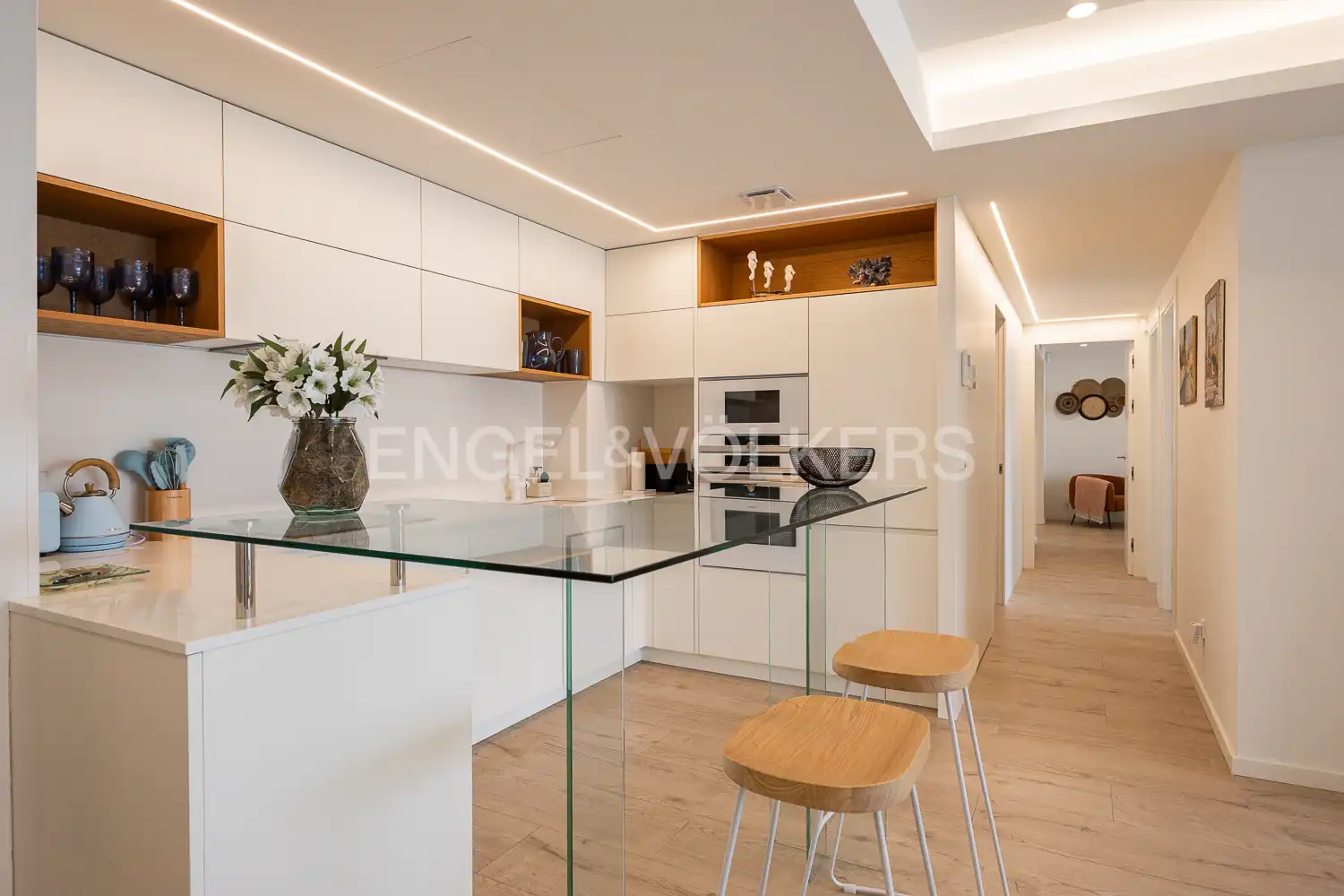 Kitchen of Flat for sale in Pedreguer  with Air Conditioner, Heating and Private garden