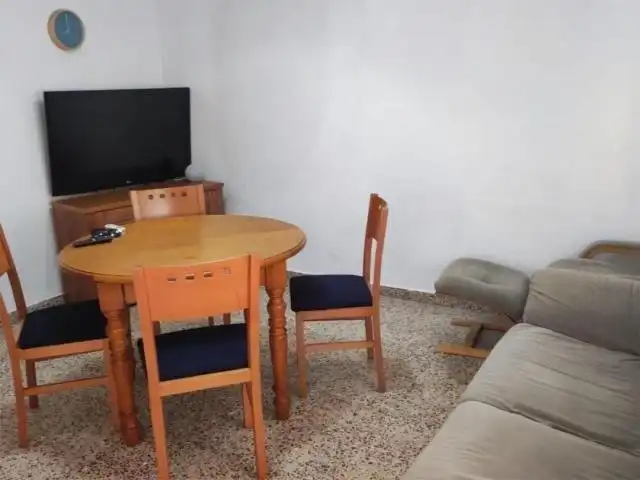 Dining room of Flat for sale in Tavernes de la Valldigna  with Air Conditioner, Terrace and Furnished