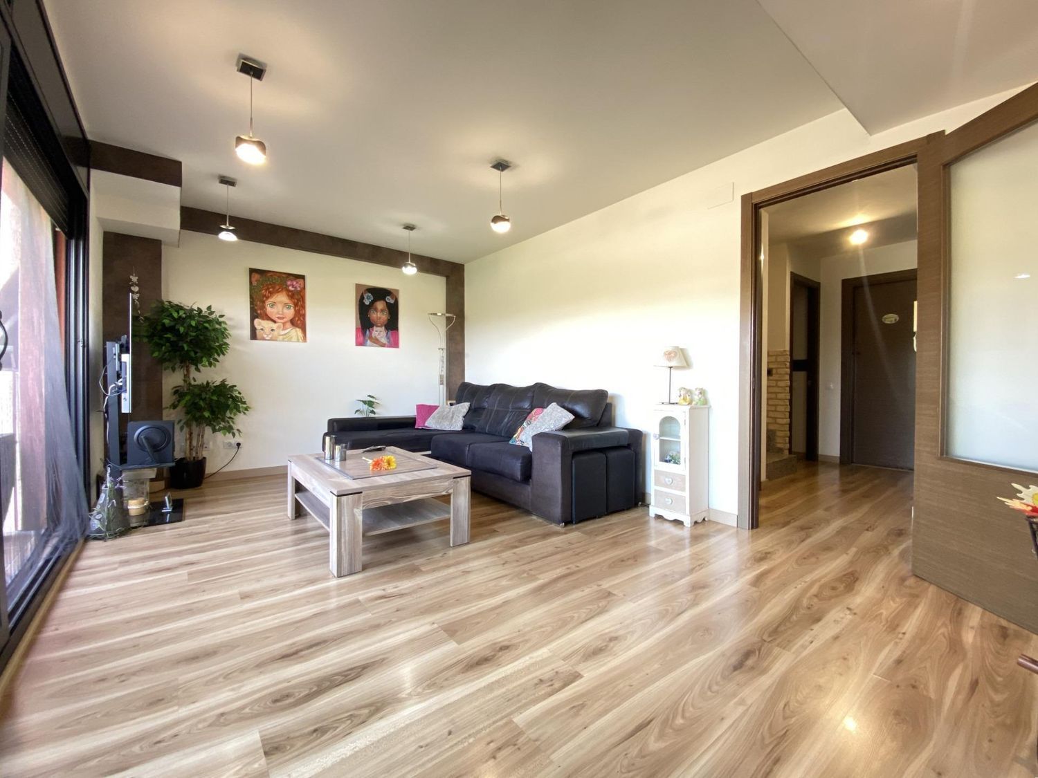 Living room of Flat for sale in Viladecavalls  with Air Conditioner and Terrace