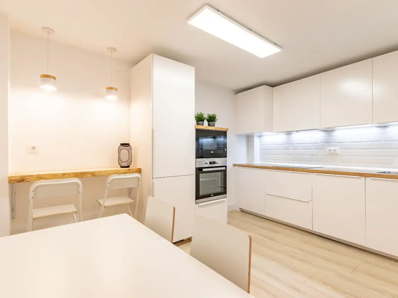 Kitchen of Flat for share in Bilbao   with Heating, Oven and Washing machine
