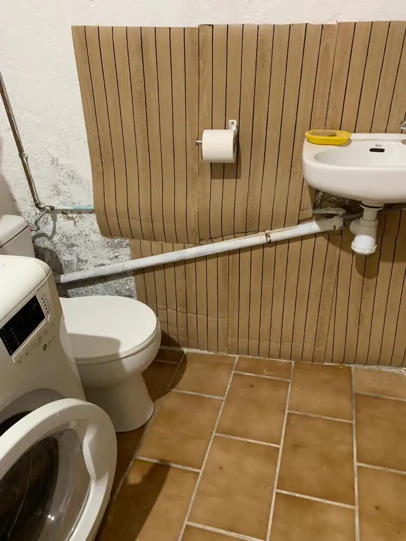 Bany de Casa o xalet en venda en Mazaleón amb Moblat, Forn i Rentadora