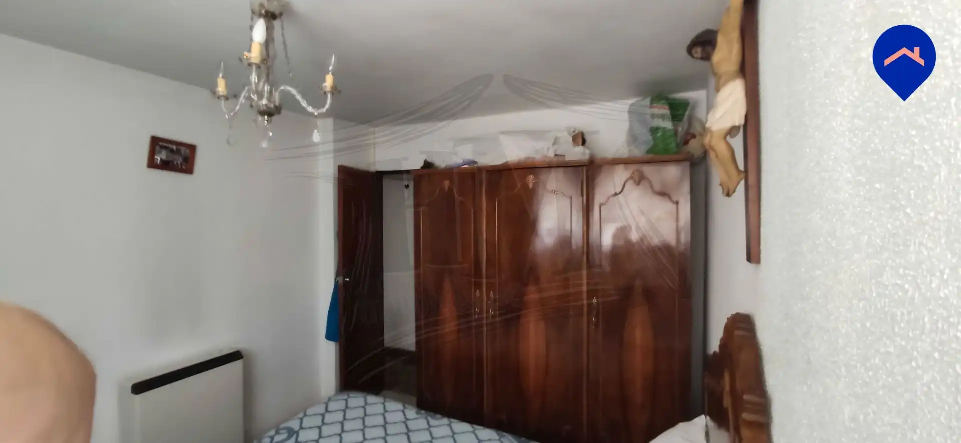 Bedroom of Flat for sale in Madrid  with Air Conditioner, Heating and Furnished