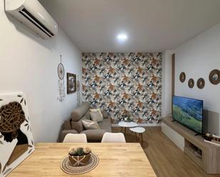 Living room of Apartment to rent in Málaga Capital  with Air Conditioner, Furnished and Washing machine